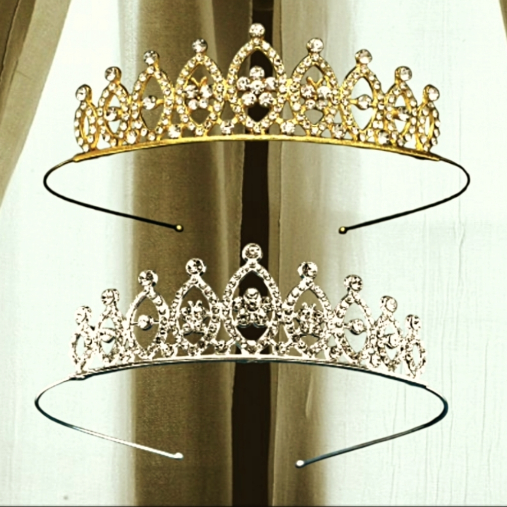 Flowered Princess Tiara Crown
